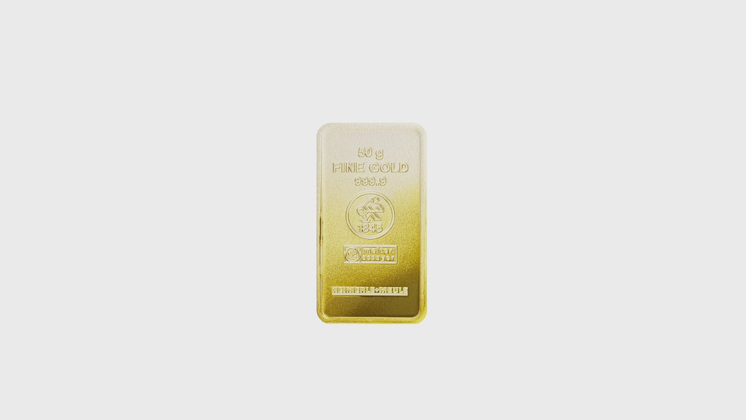 Lingote de oro de 50 g – LBMA