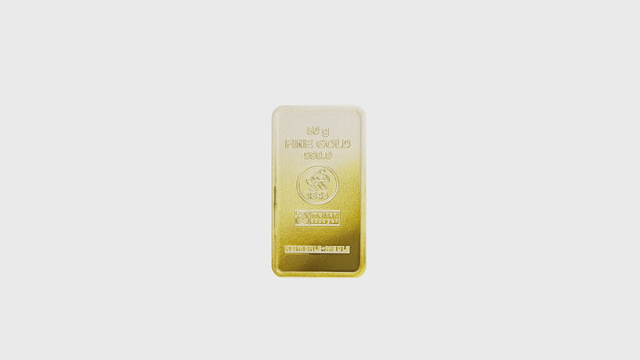 Lingote de oro de 50 g – LBMA