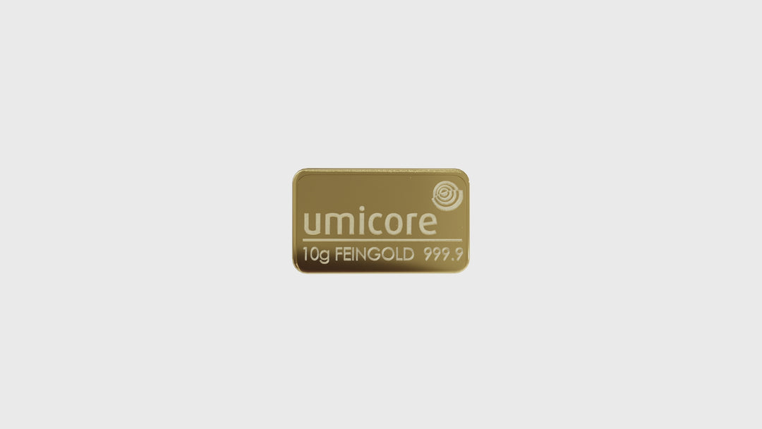 Lingote de oro de 10 g - LBMA