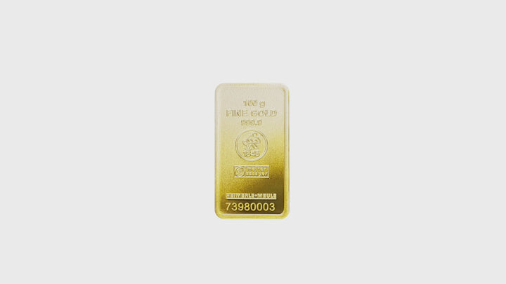 Lingote de oro de 100 g – LBMA